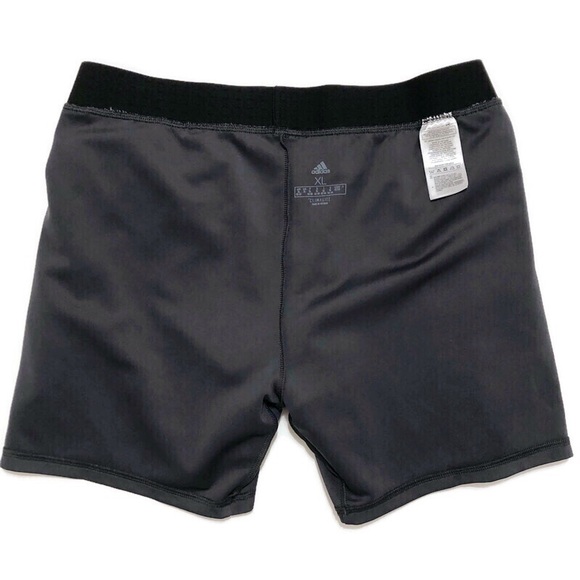 ADIDAS Climalite 2-in-1 Shorts Black Gray Size XL - Picture 10 of 16